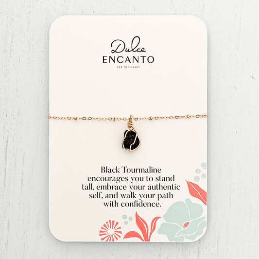 Black Tourmaline Bracelet with Clasp