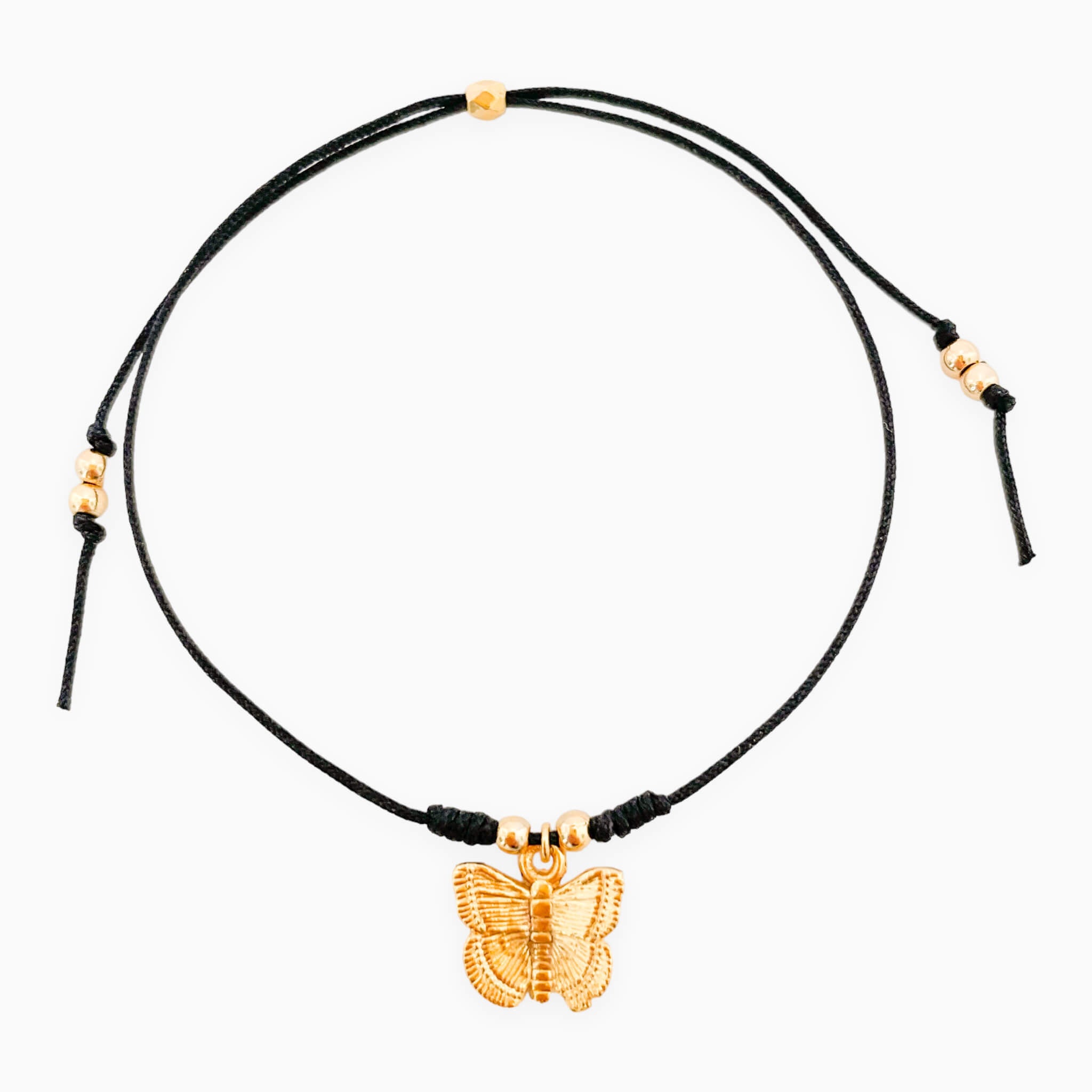 Butterfly Bracelet with Yarn