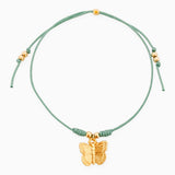 Butterfly Bracelet with Yarn