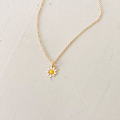 Daisy Flower Necklace