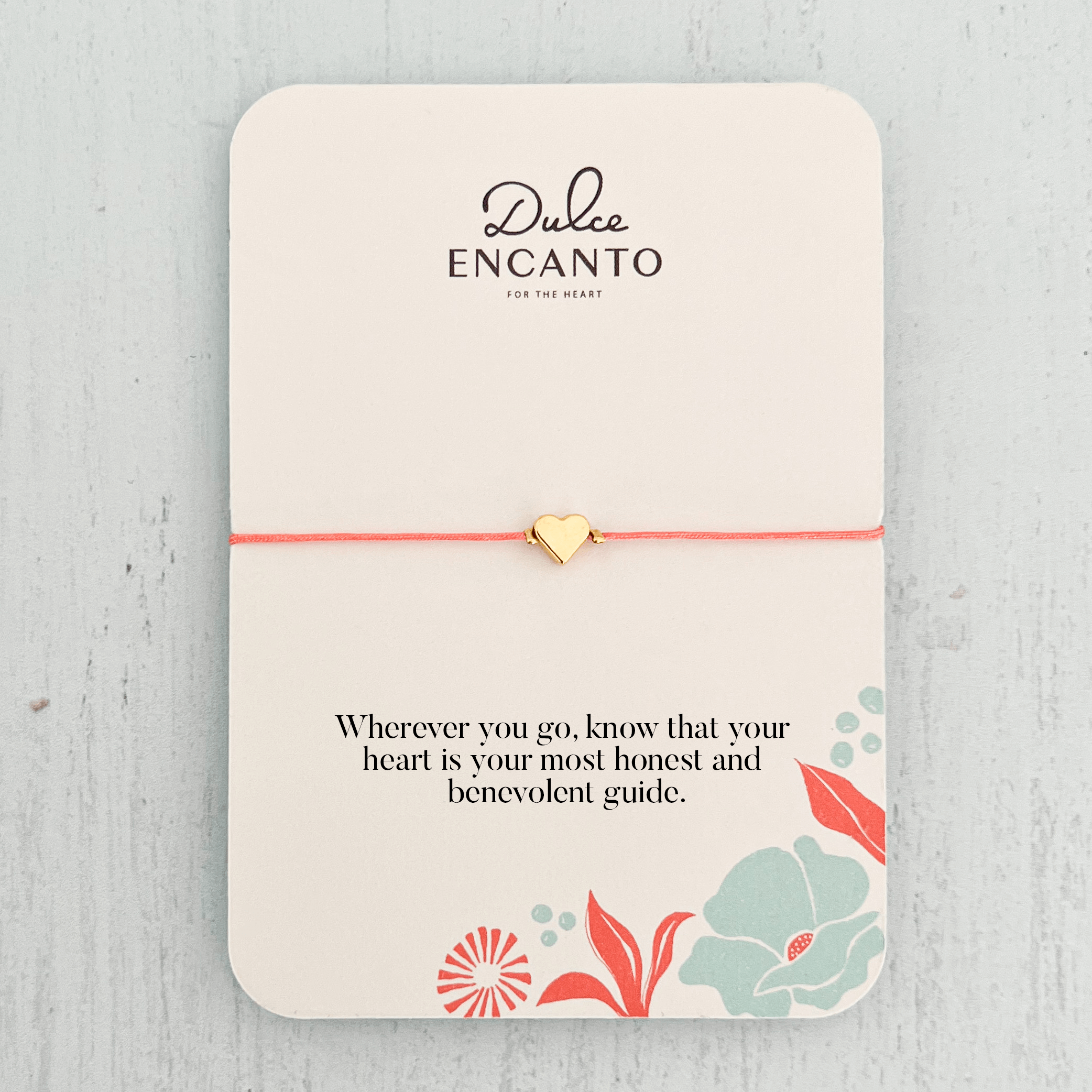 Heart Bracelet with Yarn