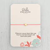 Heart Bracelet with Yarn