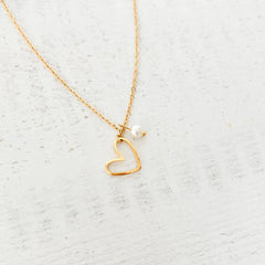 Heart Silhouette Necklace
