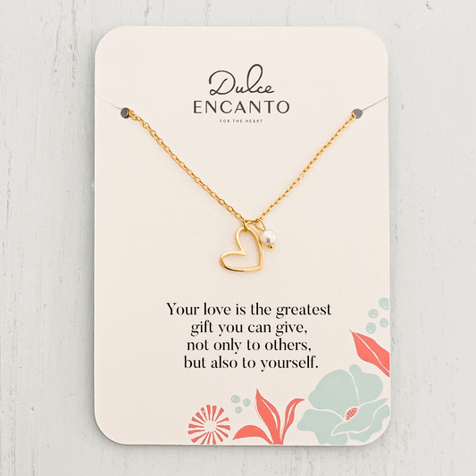 Heart Silhouette Necklace