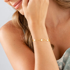 Mixed Hearts Bracelet