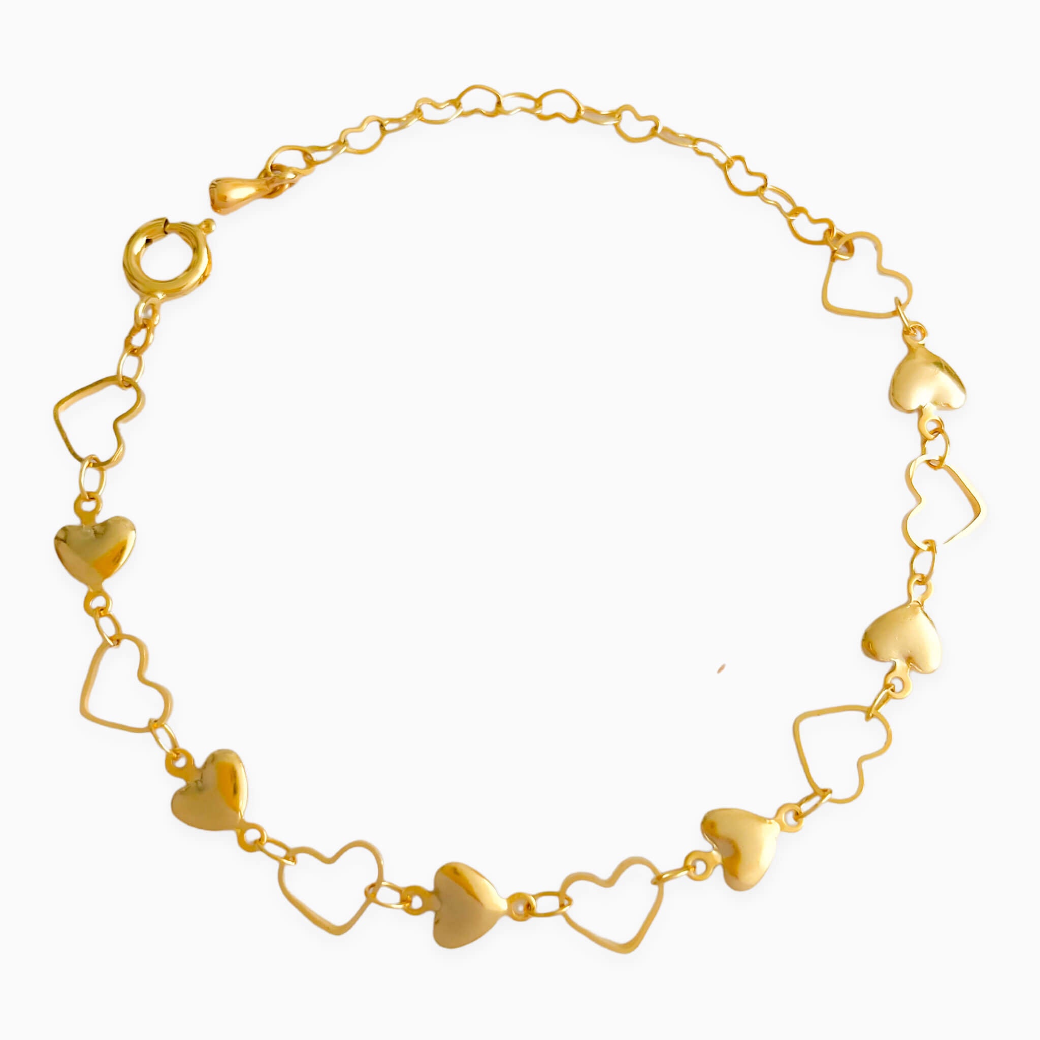 Mixed Hearts Bracelet