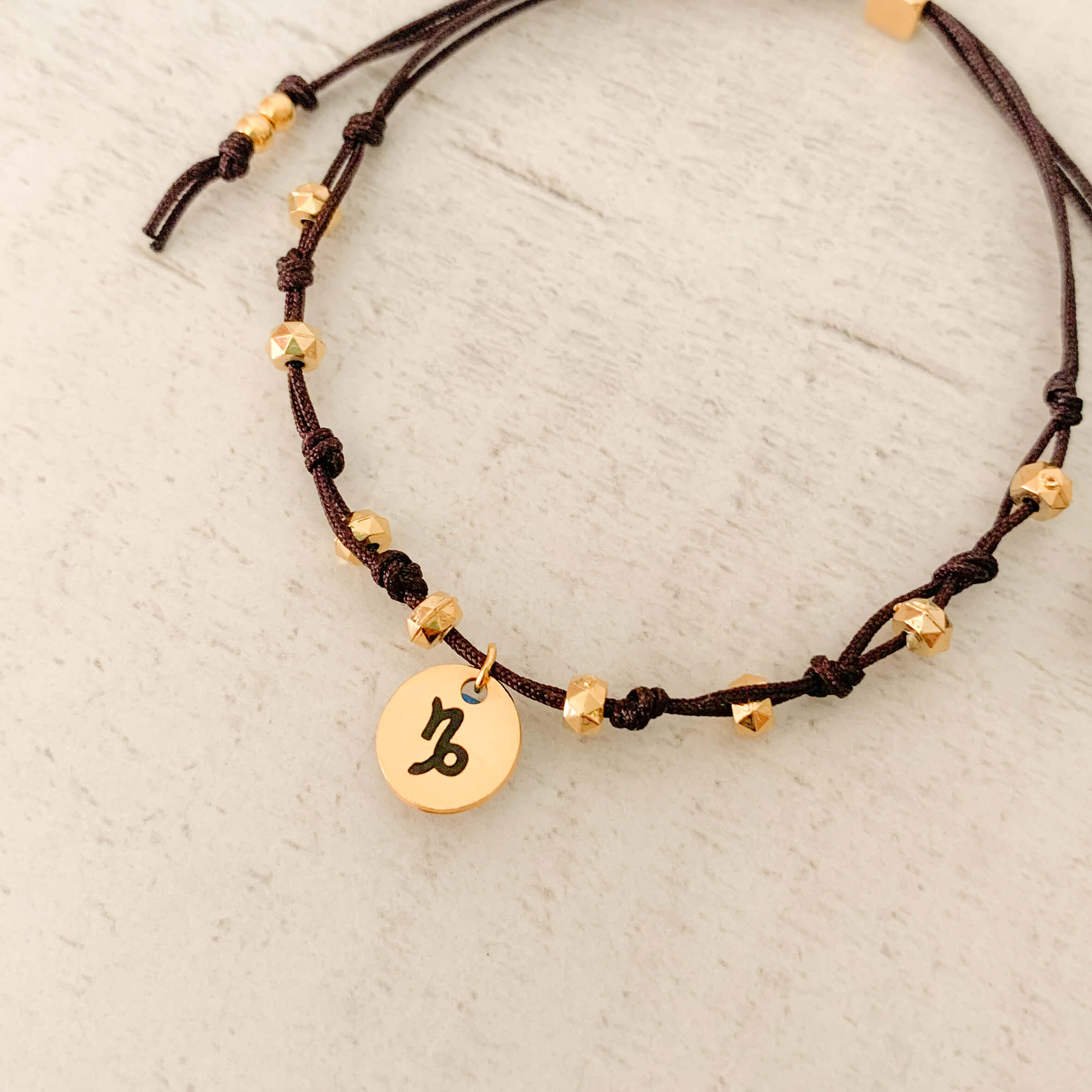 Capricorn Zodiac Sign Bracelet