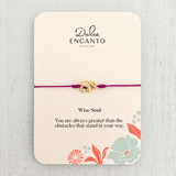 Elephant Bracelet with Yarn