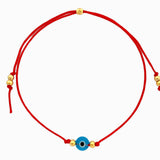 Evil Eye Bracelet with Yarn