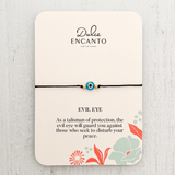 Evil Eye Bracelet with Yarn