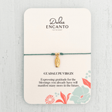 Guadalupe Virgin Bracelet with Yarn