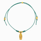 Guadalupe Virgin Bracelet with Yarn