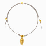 Guadalupe Virgin Bracelet with Yarn