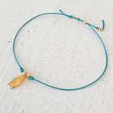 Guadalupe Virgin Bracelet with Yarn