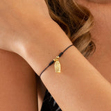 Guadalupe Virgin Bracelet with Yarn