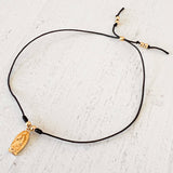 Guadalupe Virgin Bracelet with Yarn