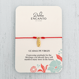 Guadalupe Virgin Bracelet with Yarn