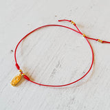 Guadalupe Virgin Bracelet with Yarn