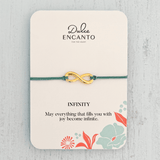 Infinity Bracelet with Yarn