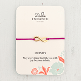 Infinity Bracelet with Yarn