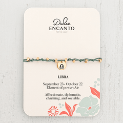 Libra Zodiac Sign Bracelet