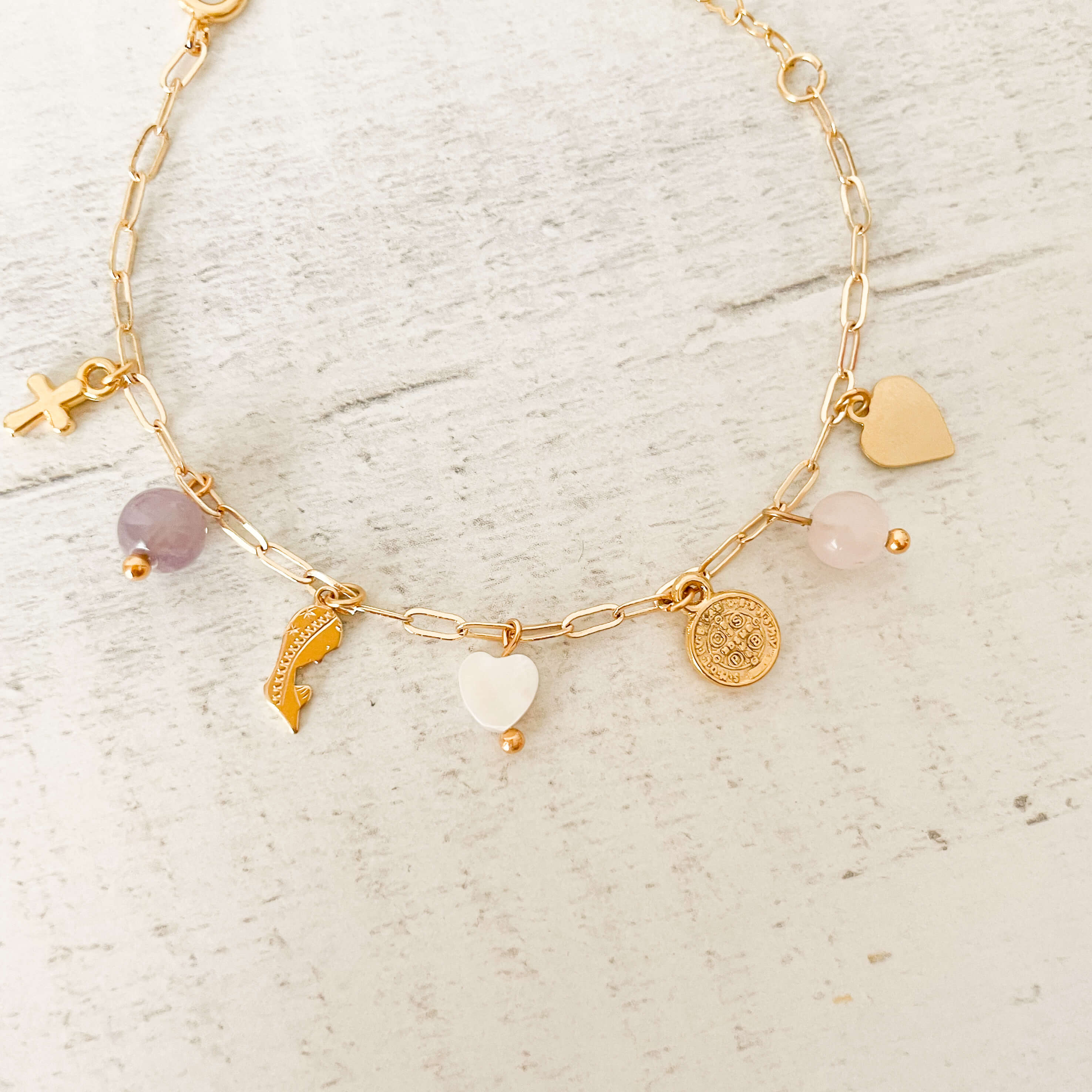 Love and Faith Intentions Bracelet