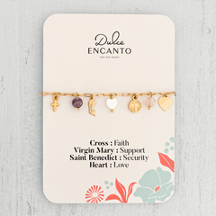 Love and Faith Intentions Bracelet