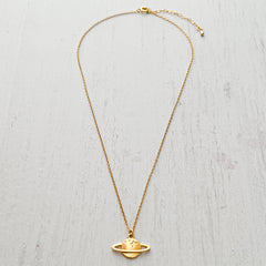 Planet and Stars Necklace