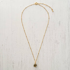 Pyrite Natural Stone Necklace