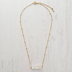 Quartz Crystal Natural Stone Necklace