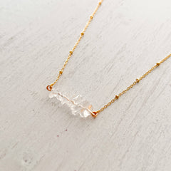 Quartz Crystal Natural Stone Necklace