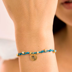 Scorpio Zodiac Sign Bracelet