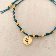 Scorpio Zodiac Sign Bracelet