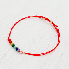 Seven Chakras Natural Stones Bracelet