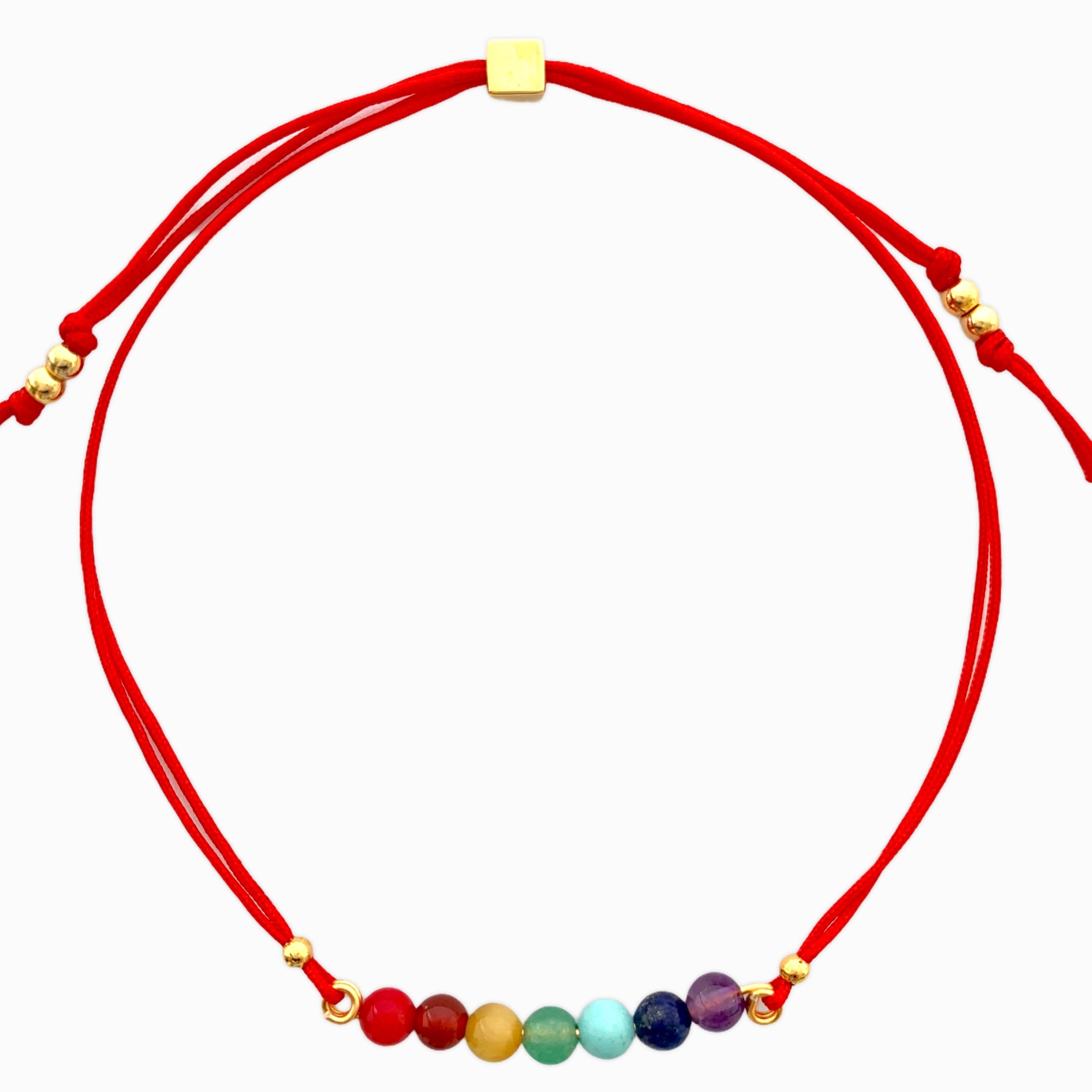 Seven Chakras Natural Stones Bracelet