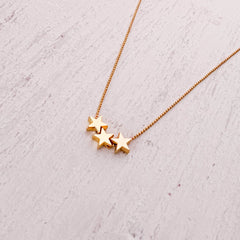 Three Dreams Stars Necklace