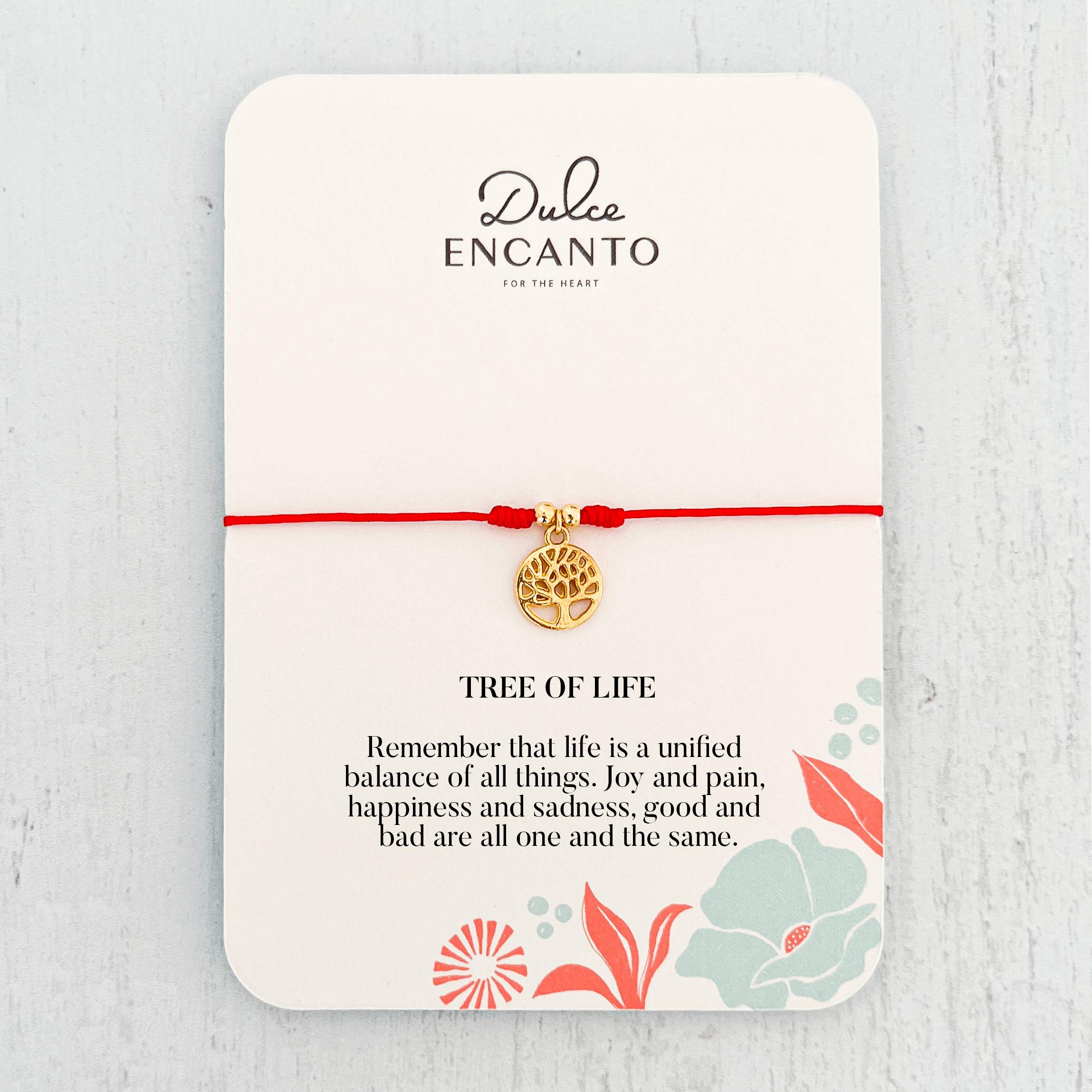 Tree Of Life Bracelet with Yarn