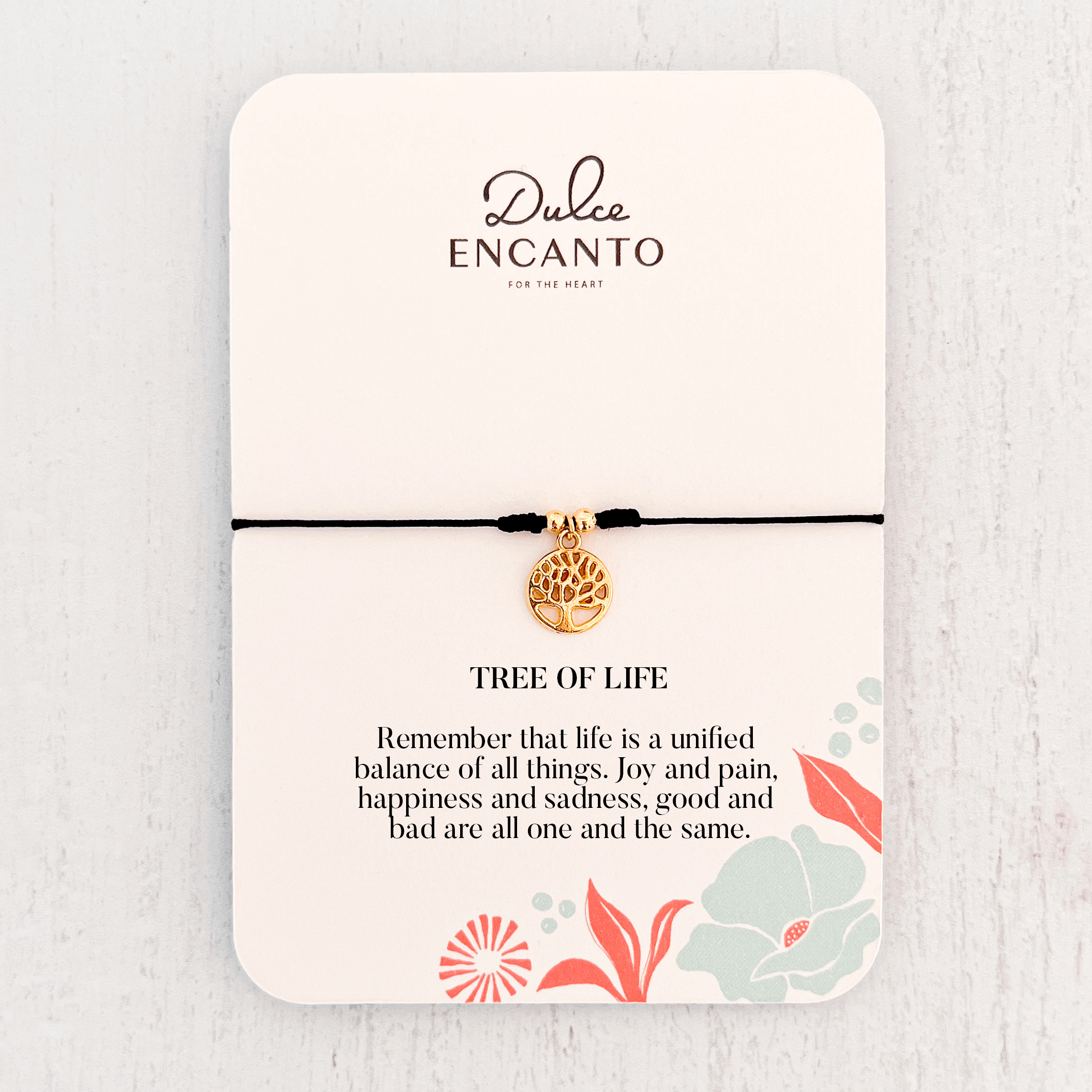 Tree Of Life Bracelet with Yarn