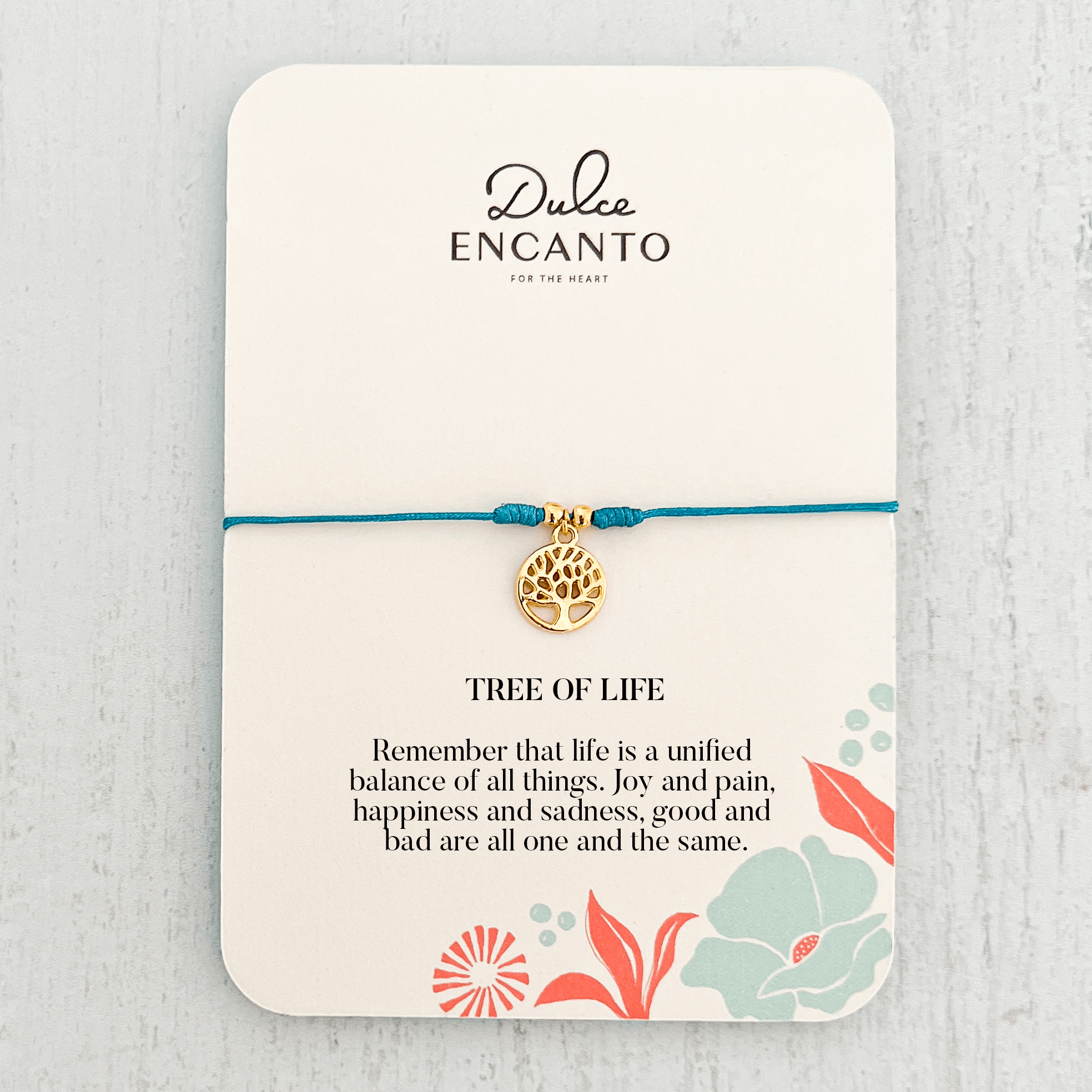 Tree Of Life Bracelet with Yarn