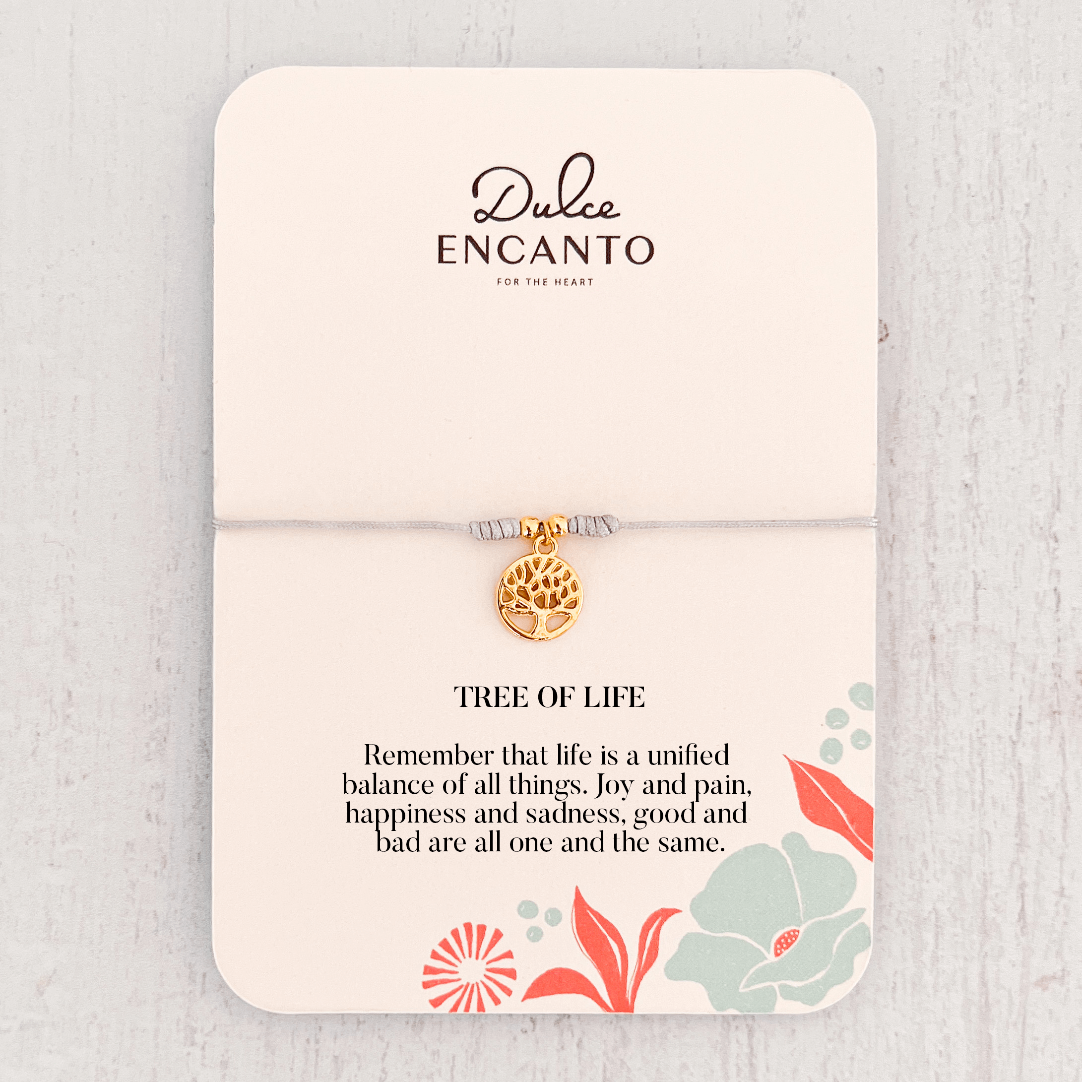 Tree Of Life Bracelet with Yarn