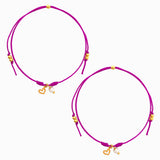 Two-Piece Friendship Bracelet Set