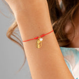 Virgin Mary Bracelet with Yarn