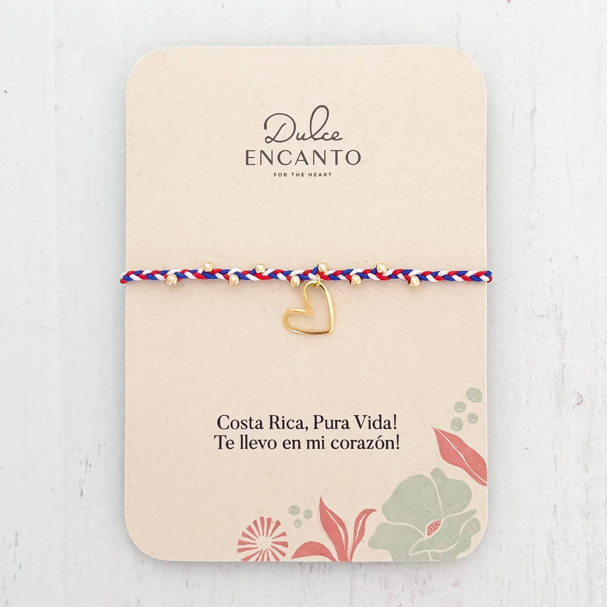 Costa Rica de Mi Corazón Bracelet