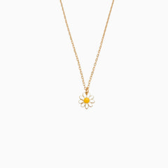 Daisy Flower Necklace