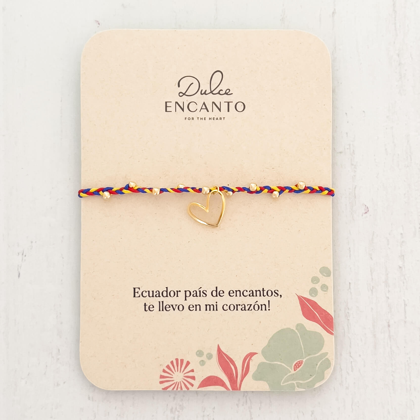 Ecuador de Mi Corazón Bracelet