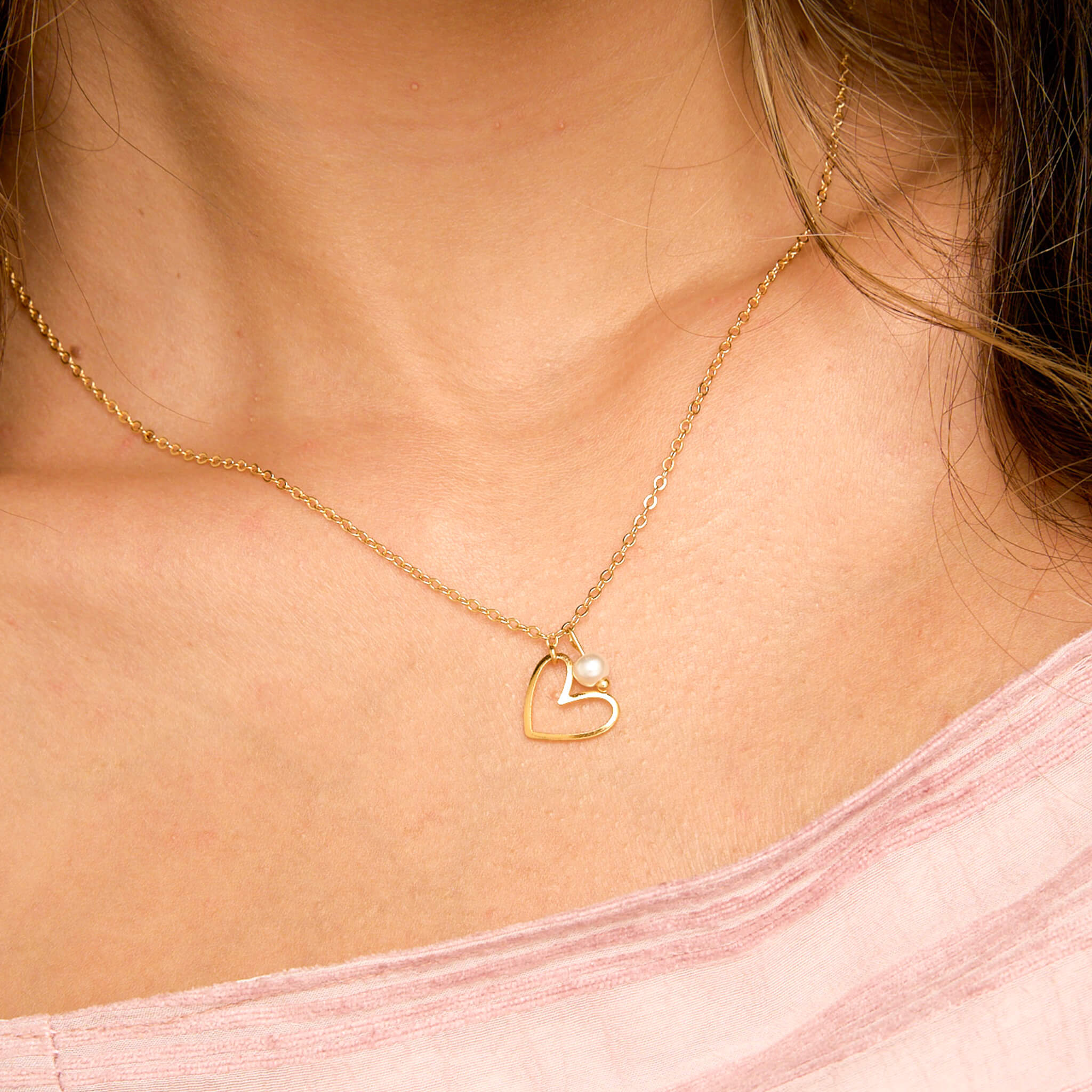 Heart Silhouette Necklace