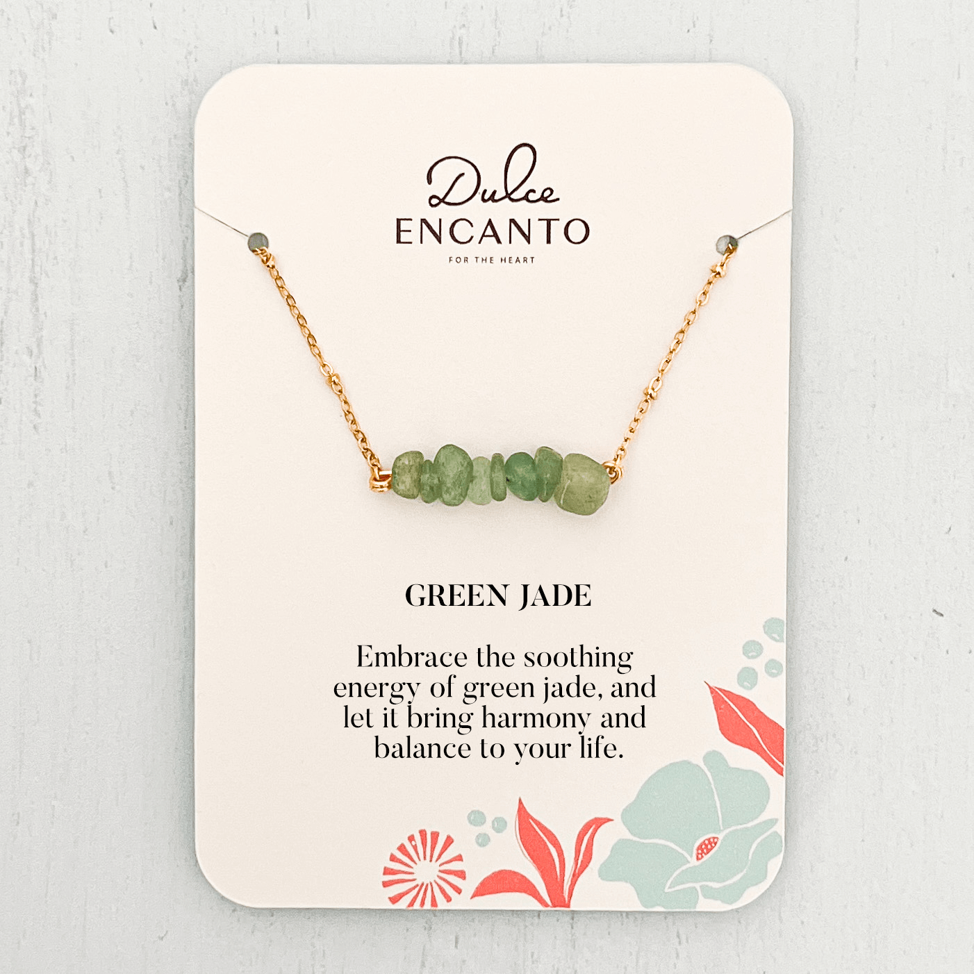 Jade Natural Stone Necklace