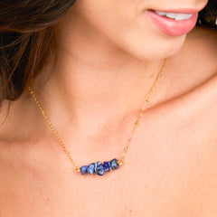 Lapis Lazuli Natural Stone Necklace