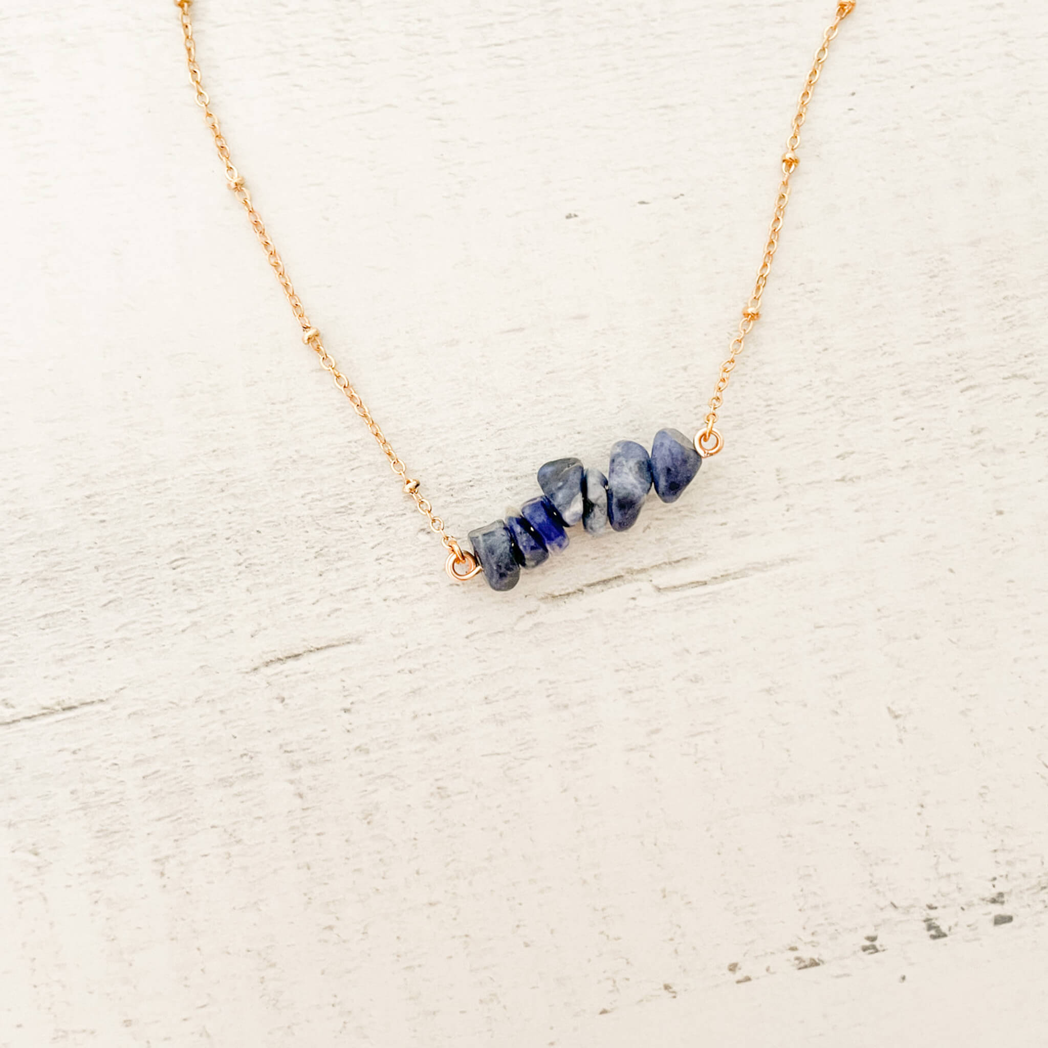 Lapis Lazuli Natural Stone Necklace