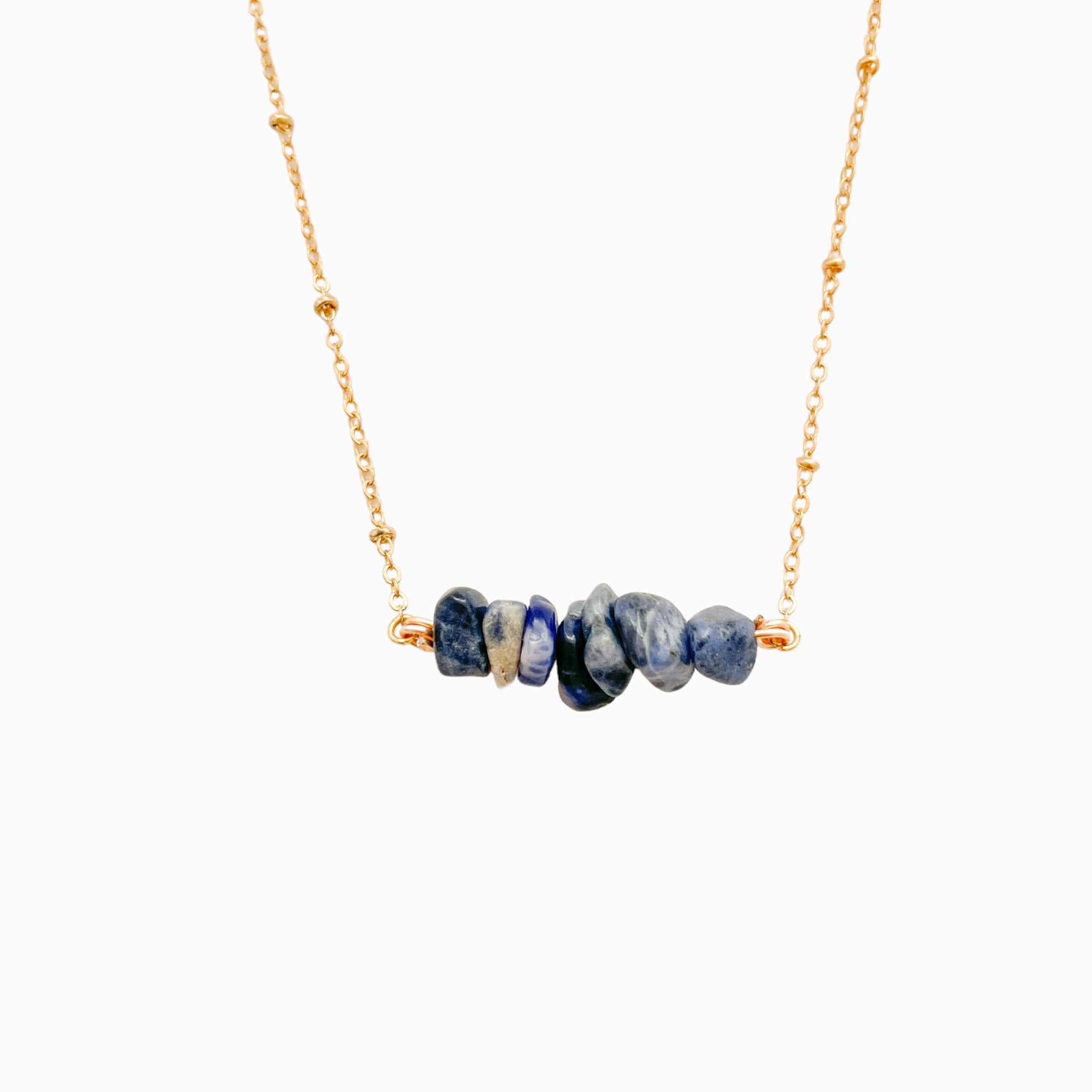 Lapis Lazuli Natural Stone Necklace